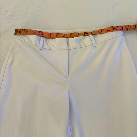 Express Editor White Satin Pants - Picture 3 of 7